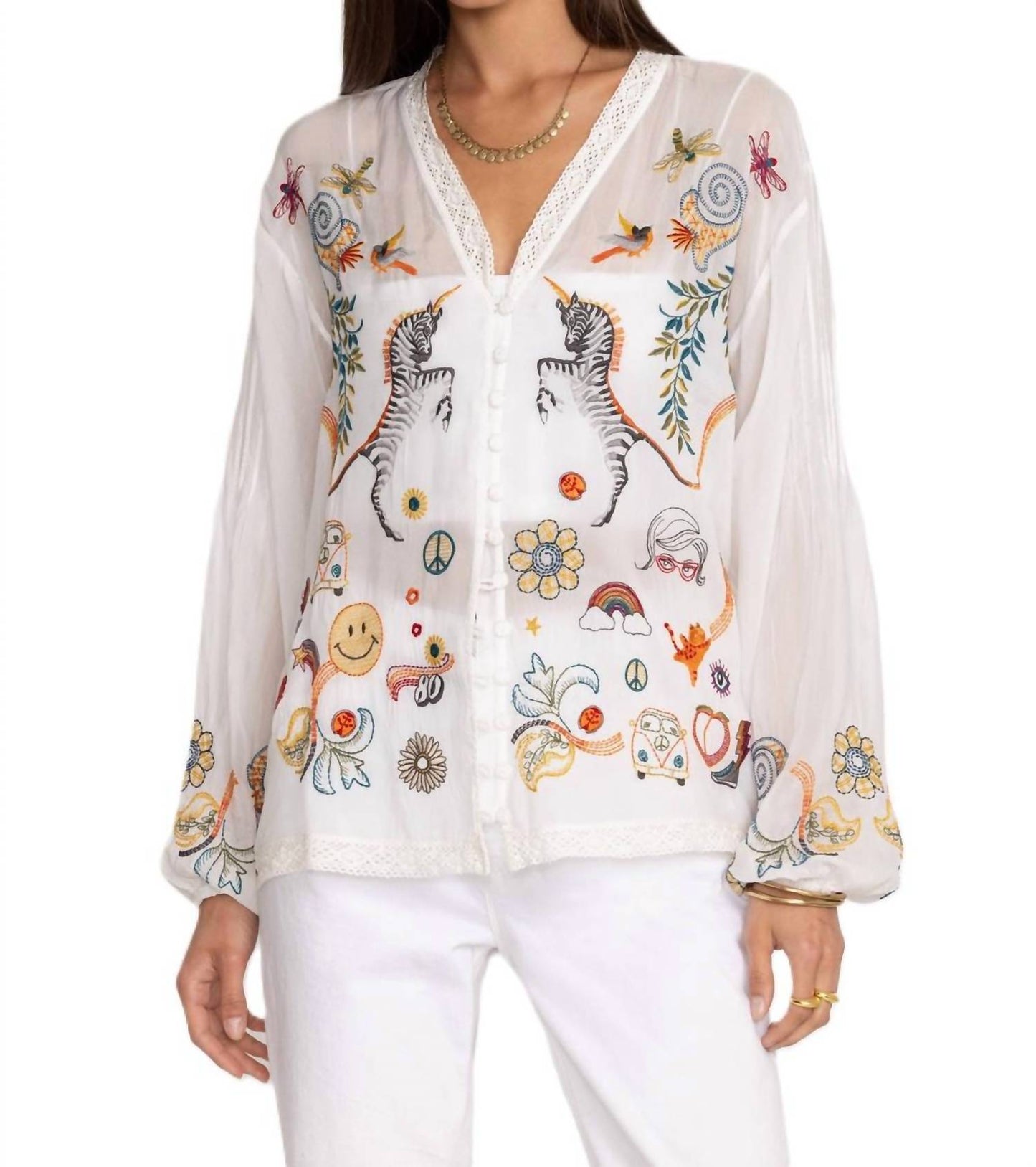 Johnny Was - Helen Blouse