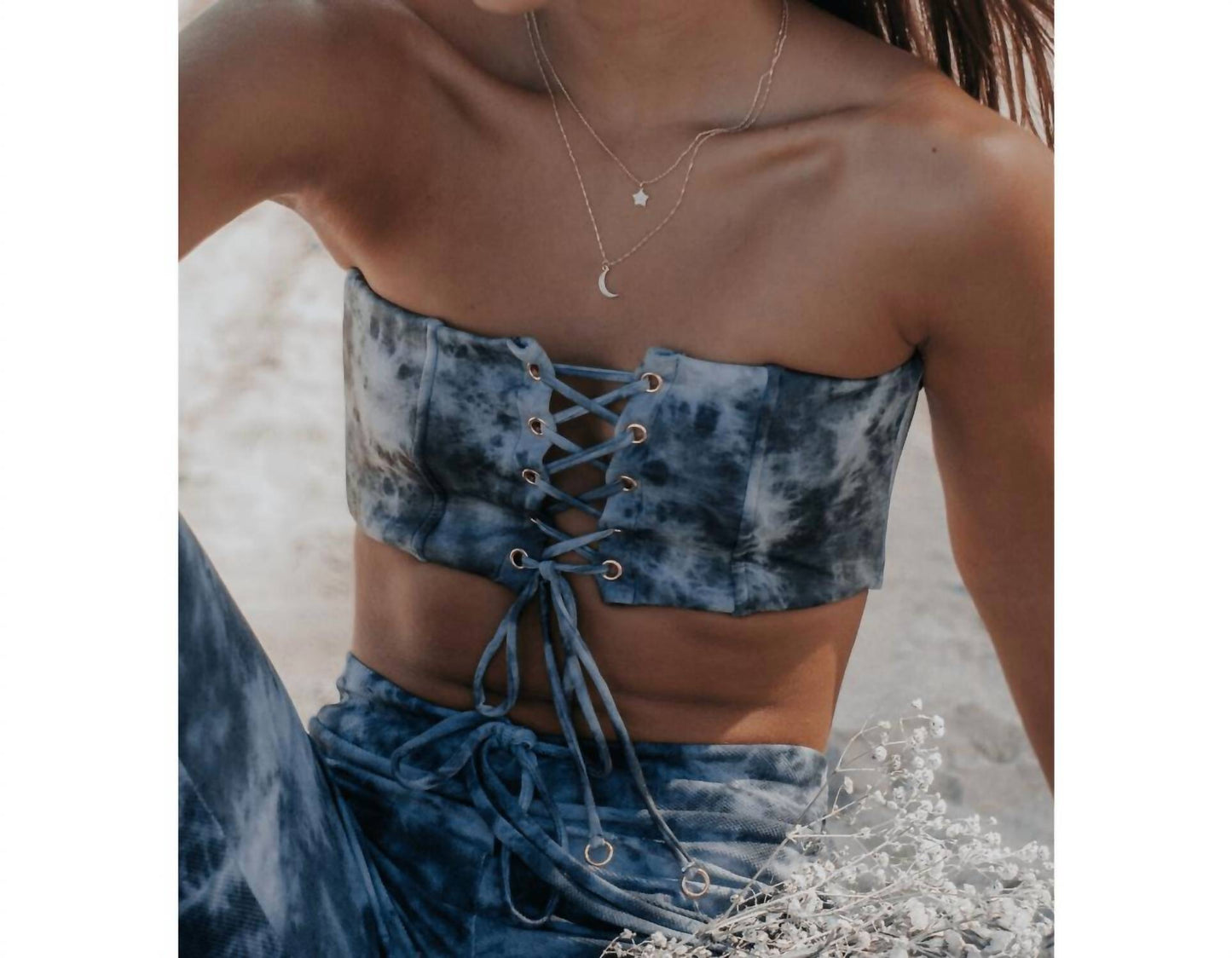 Soah - Women's Alba Tie Dye Bikini Top