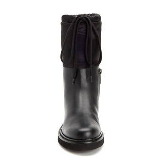 Aquatalia - Women's Nylon Shearling Lining Mid Calf Winter Boots