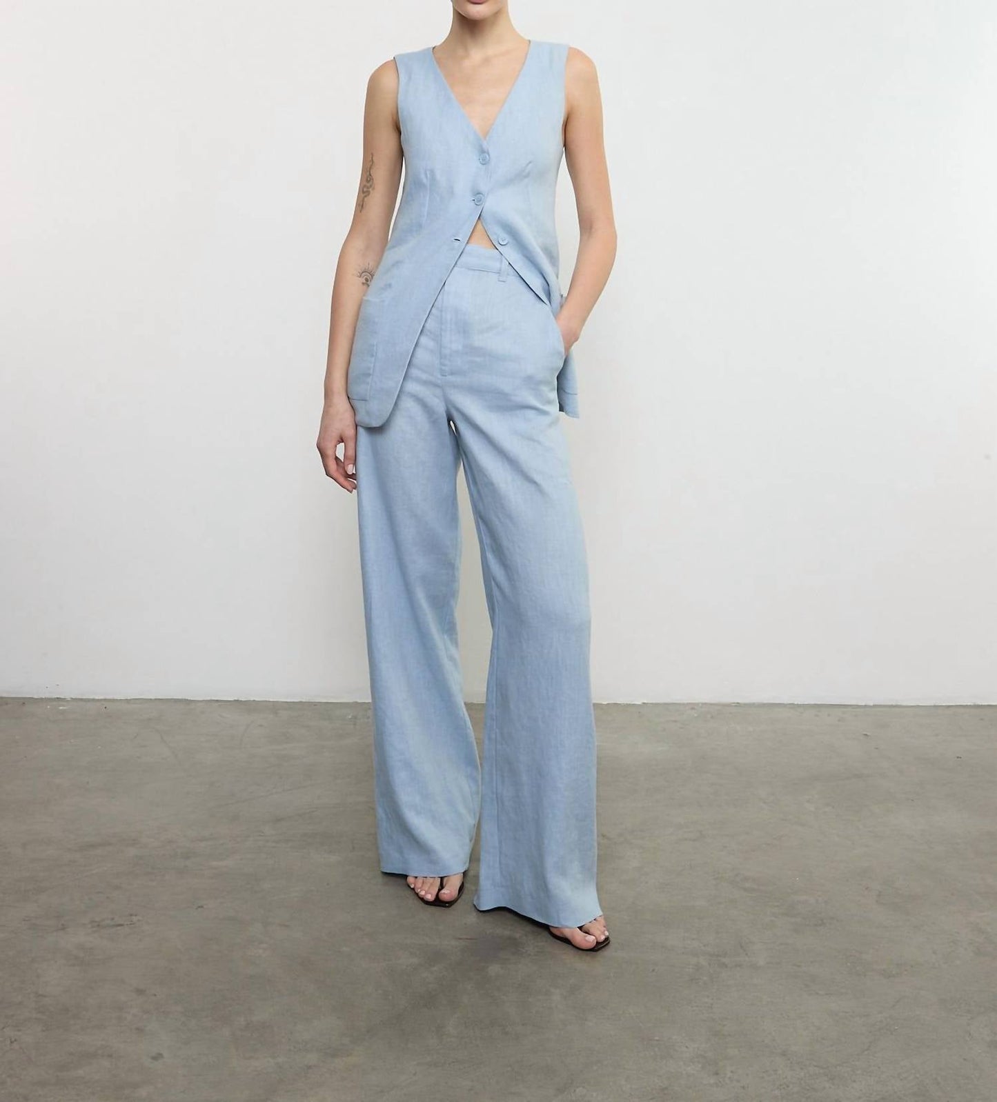 Enza Costa - LINEN TUNIC VEST
