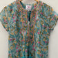 Bella Tu - Women's Embroidered Cap Sleeve Dress