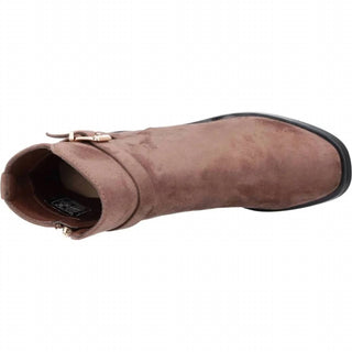 Xti - Women's Suede Dress Booties