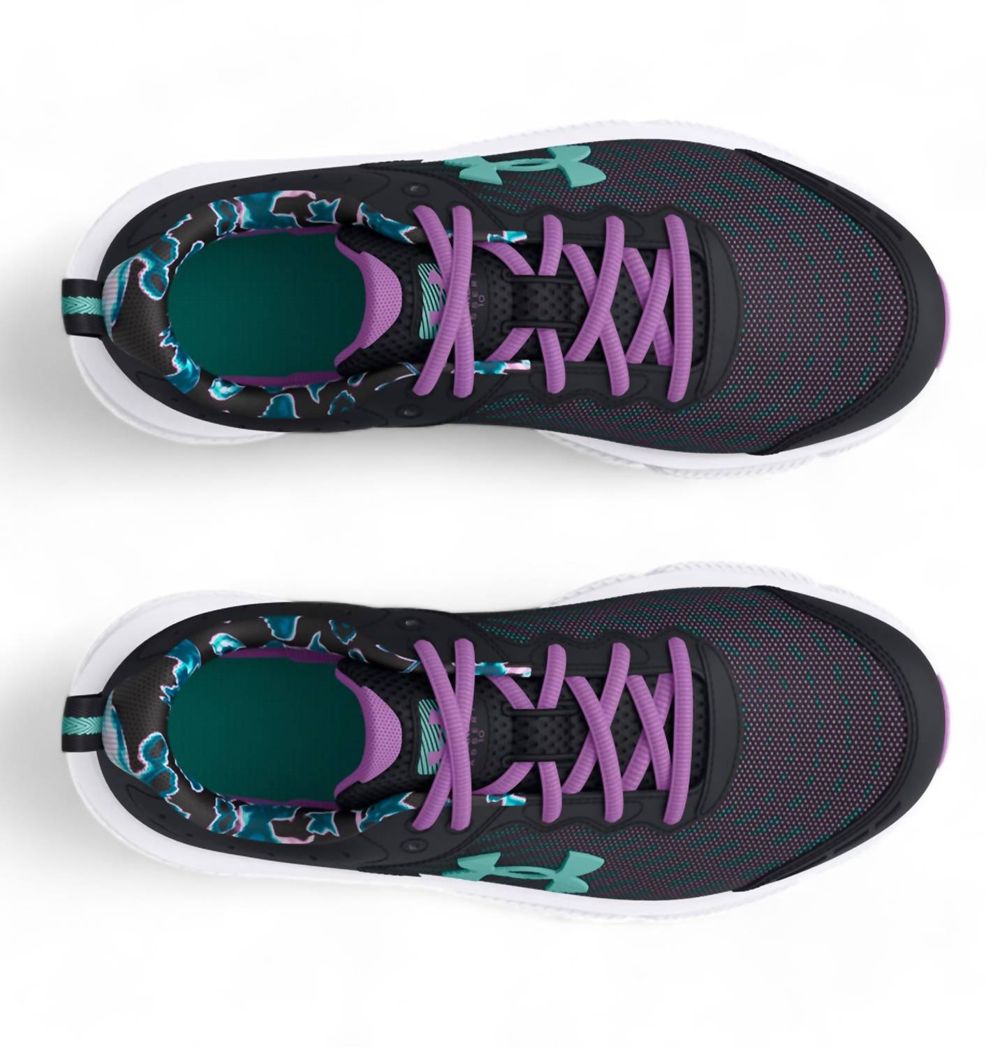 Under Armour - GIRLS' GRADE SCHOOL ASSERT 10 PRINT SNEAKERS