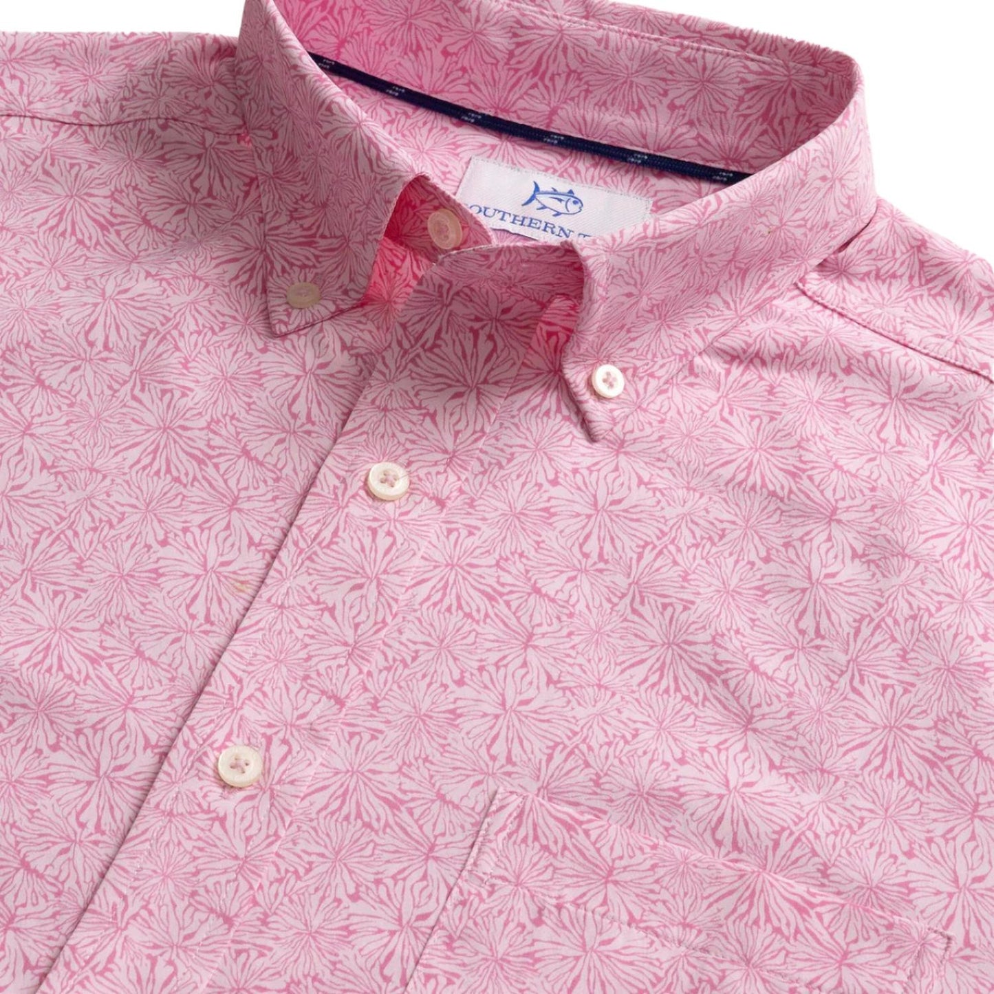 Southern Tide - Bloomz Intercoastal Short Sleeve Sportshirt