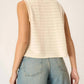 Project Social T - Viva Button Front Sweater Tank
