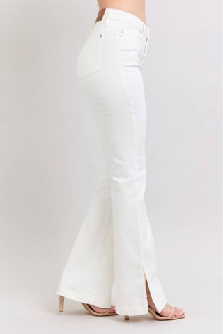 Judy Blue - Side Slit Slim Bootcut Jeans