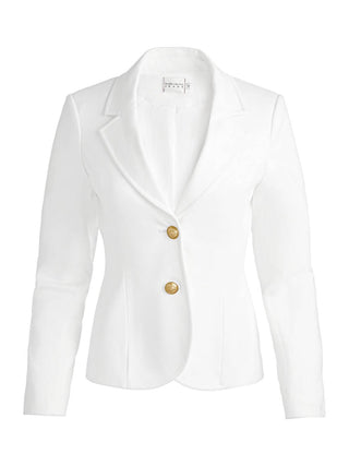 Alice + Olivia - Iana Denim Sculpted Blazer