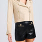 Generation Love - Vegan Suede Moto Jacket