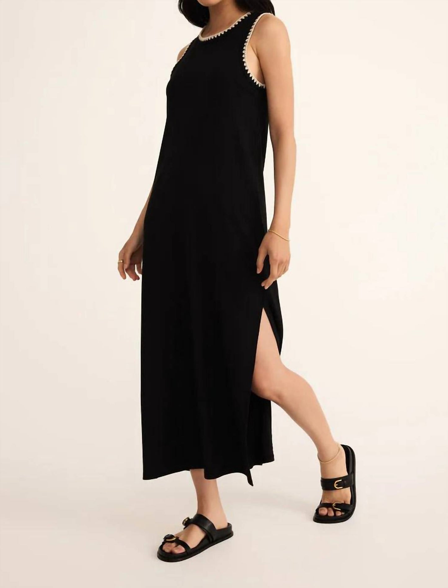 Z Supply - Delamer Whipstitch Rib Midi Dress