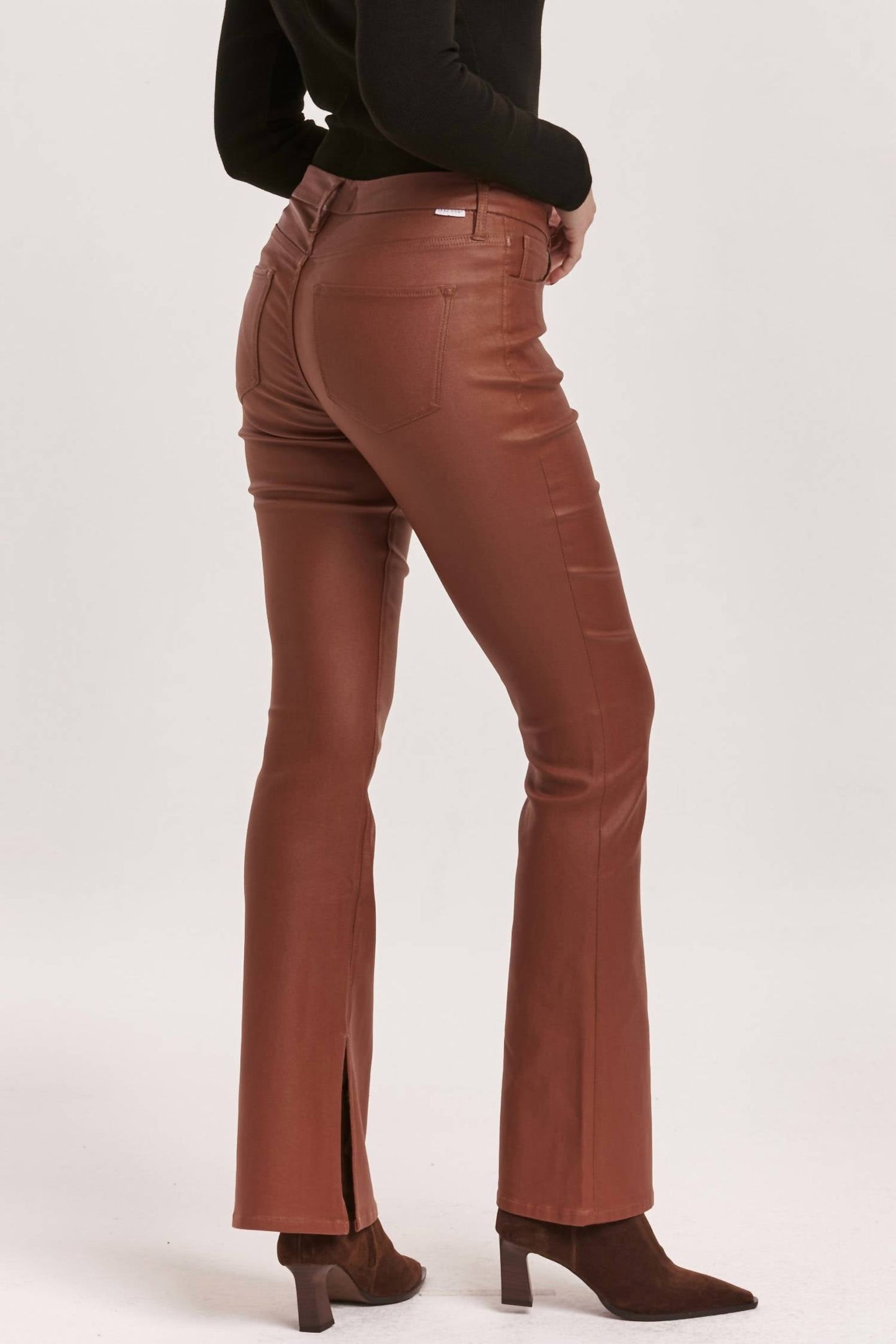 Dear John Denim - Jaxtyn Bootcut Leather Jeans