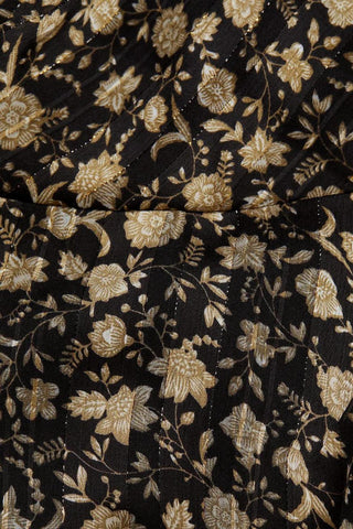 Astr - Floral One Shoulder Midi Dress