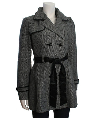Double Zero - Women's Double Breasted A-line Coat