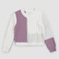 Miles The Label - Elderberry Color Block Knit Sweater