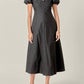 English Factory - Women's Deep V Maxi Dress