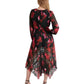 Steve Madden - Floral-print Pleated Midi Dress