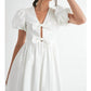 Endless Blu. - Women's Bow Midi Dress