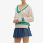 Style Usa - Malibu V-neck Sweater