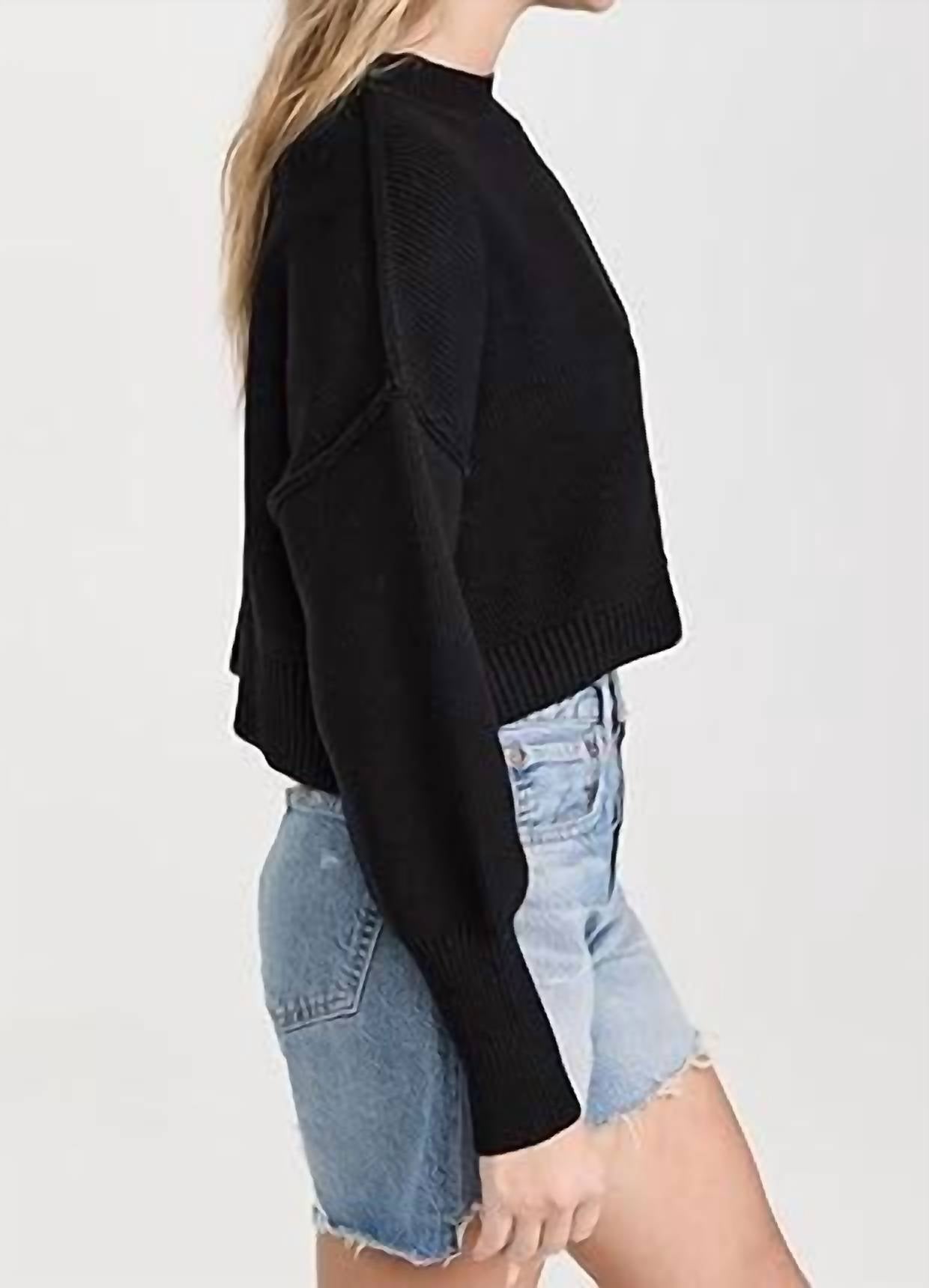 Free People - Easy Street Crop Pullover Sweater