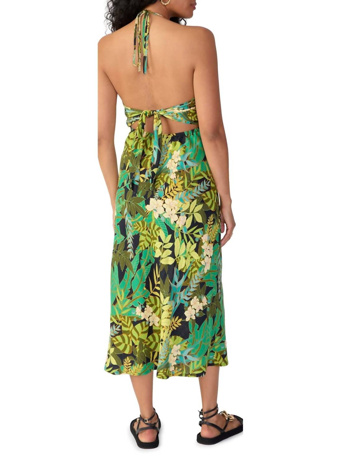 Sanctuary - Halter Keyhole Midi Dress