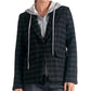 Elan - Harper Layered Blazer Hoodie