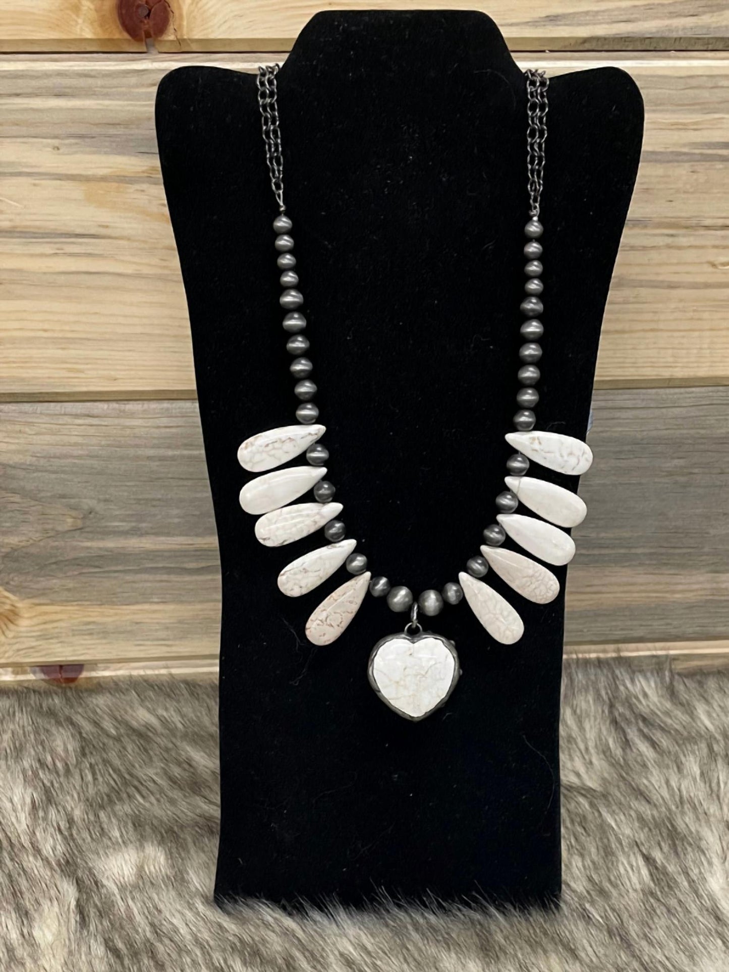 Art By Amy Labbe - Turquoise Necklace