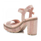 Xti - WOMEN'S HEELED PLATFORM SANDALS