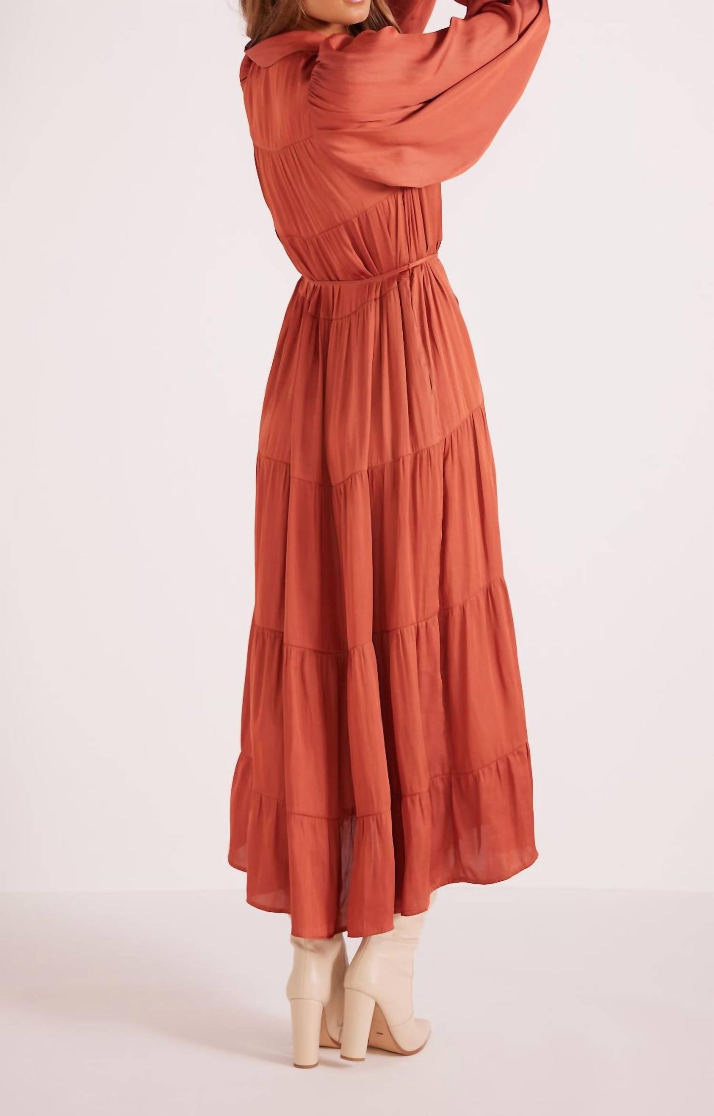 Minkpink - Hannah Tiered Midi Dress