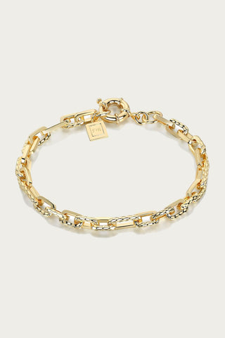 F+H Studios - RAMONES HAMMERED CHAIN ANKLET