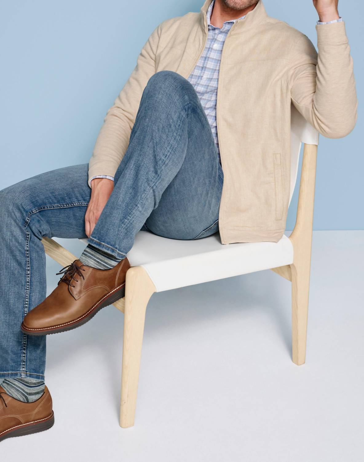 Johnston & Murphy - Full-zip Linen Jacket