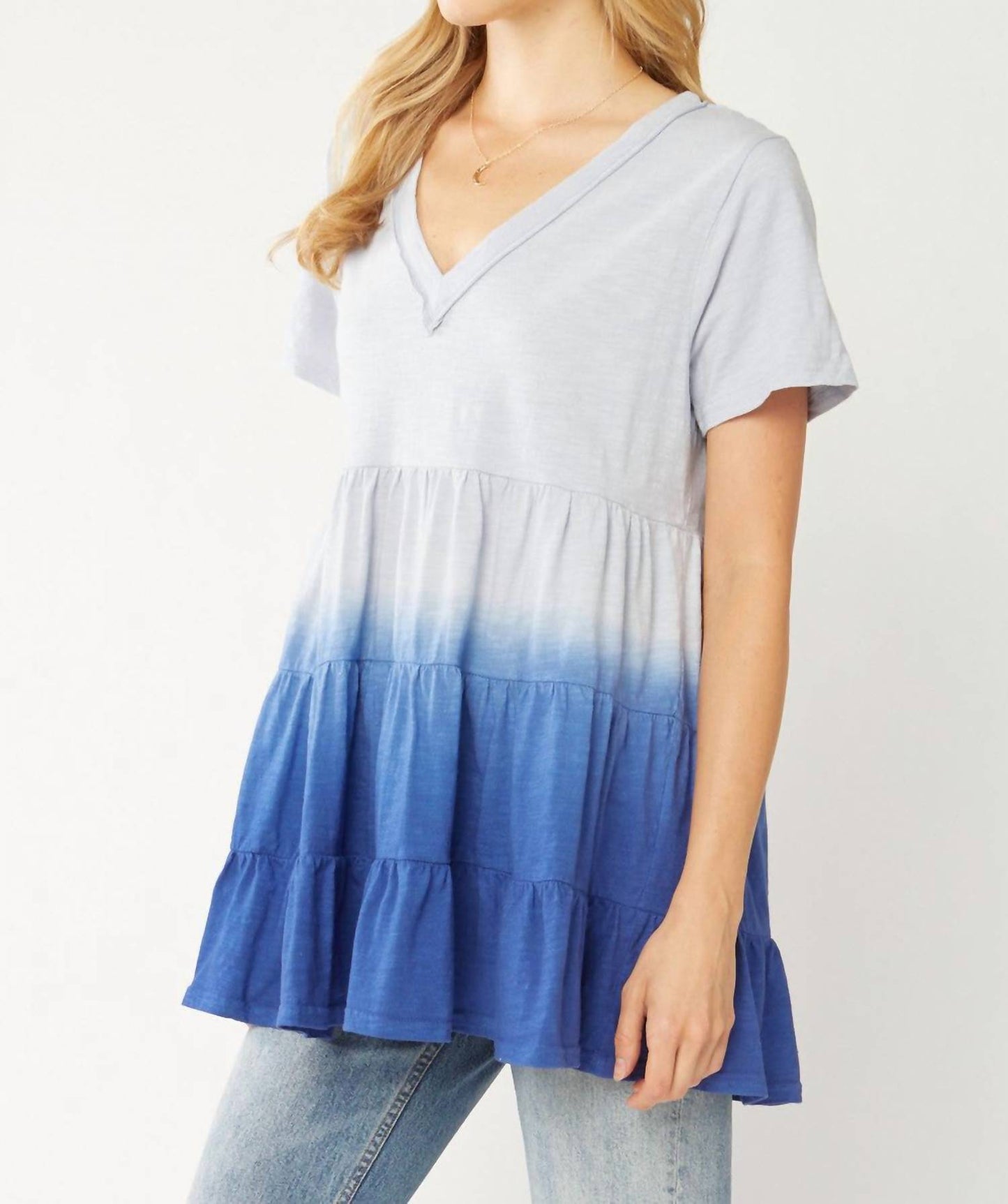 Entro - Ombre Tiered Top