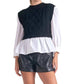 Elan - Layered Shirt Vest Top