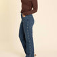 Judy Blue - Straight Dome Studs Detail Jeans
