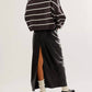 Free People - City Slicker Vegan Maxi Skirt