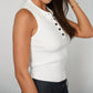 Falcon Park - Tobey Sleeveless V-neck Top