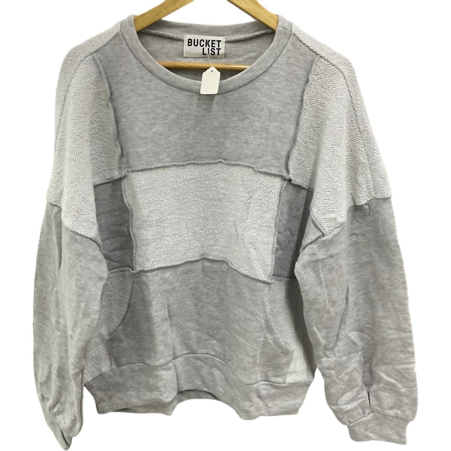 Bucketlist - Women's French Terry Knit Oversized Top