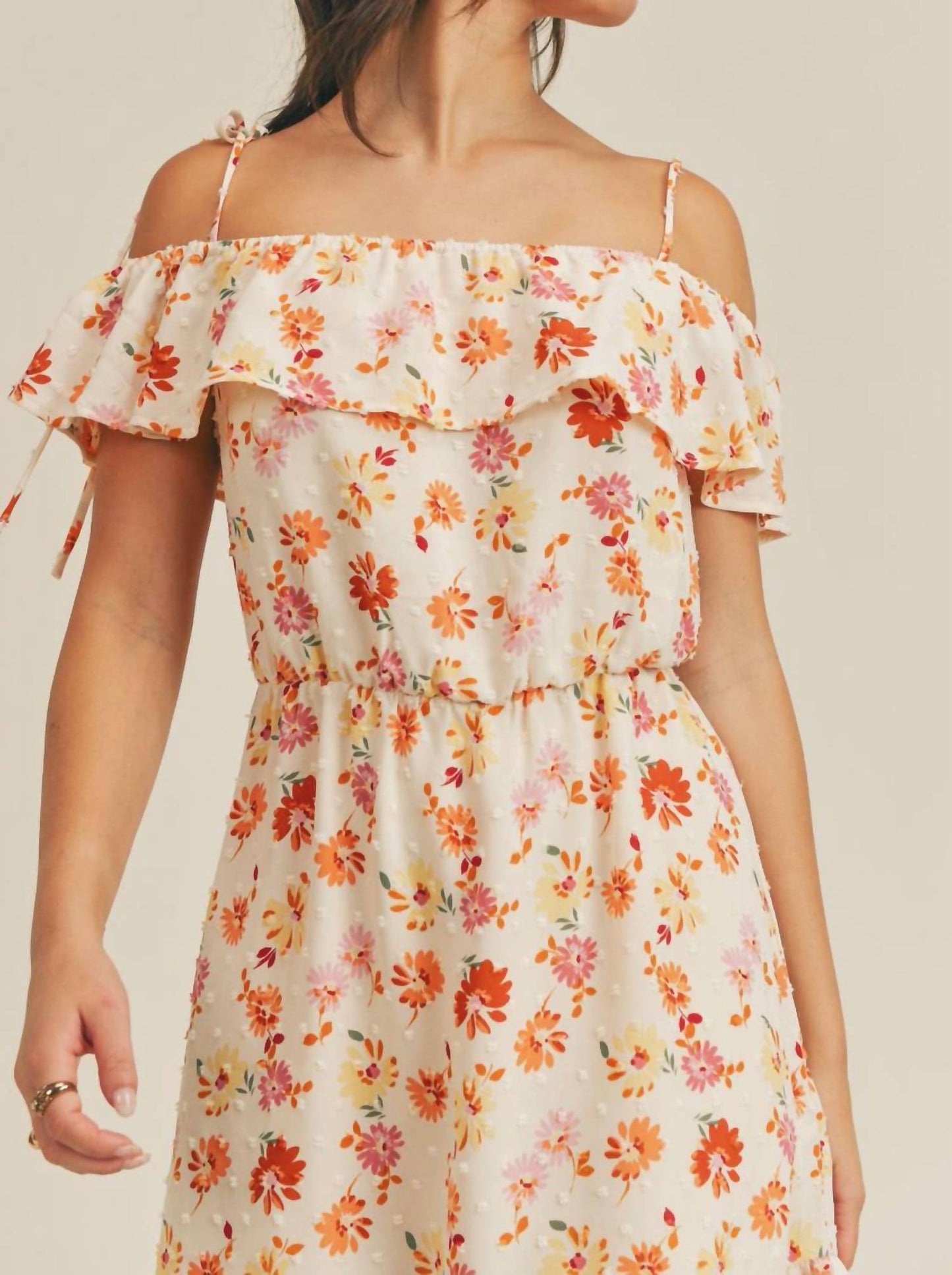 Sadie & Sage - Moment Of Joy Peplum Dress