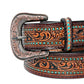 American Darling - Women's Beautifully Hand Tooled Genuine Belt