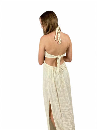 Elan - Gauze Cutout Dress