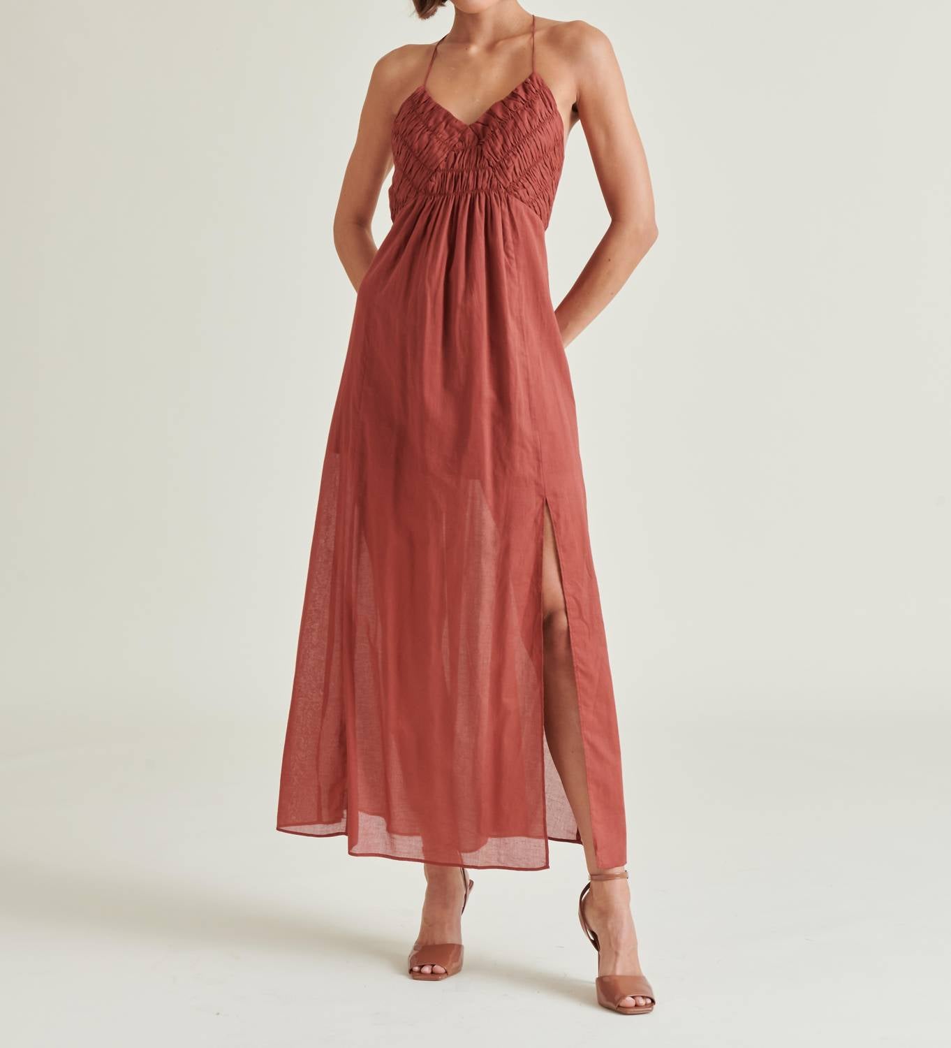 Steve Madden - Brianna Side Slit Dress