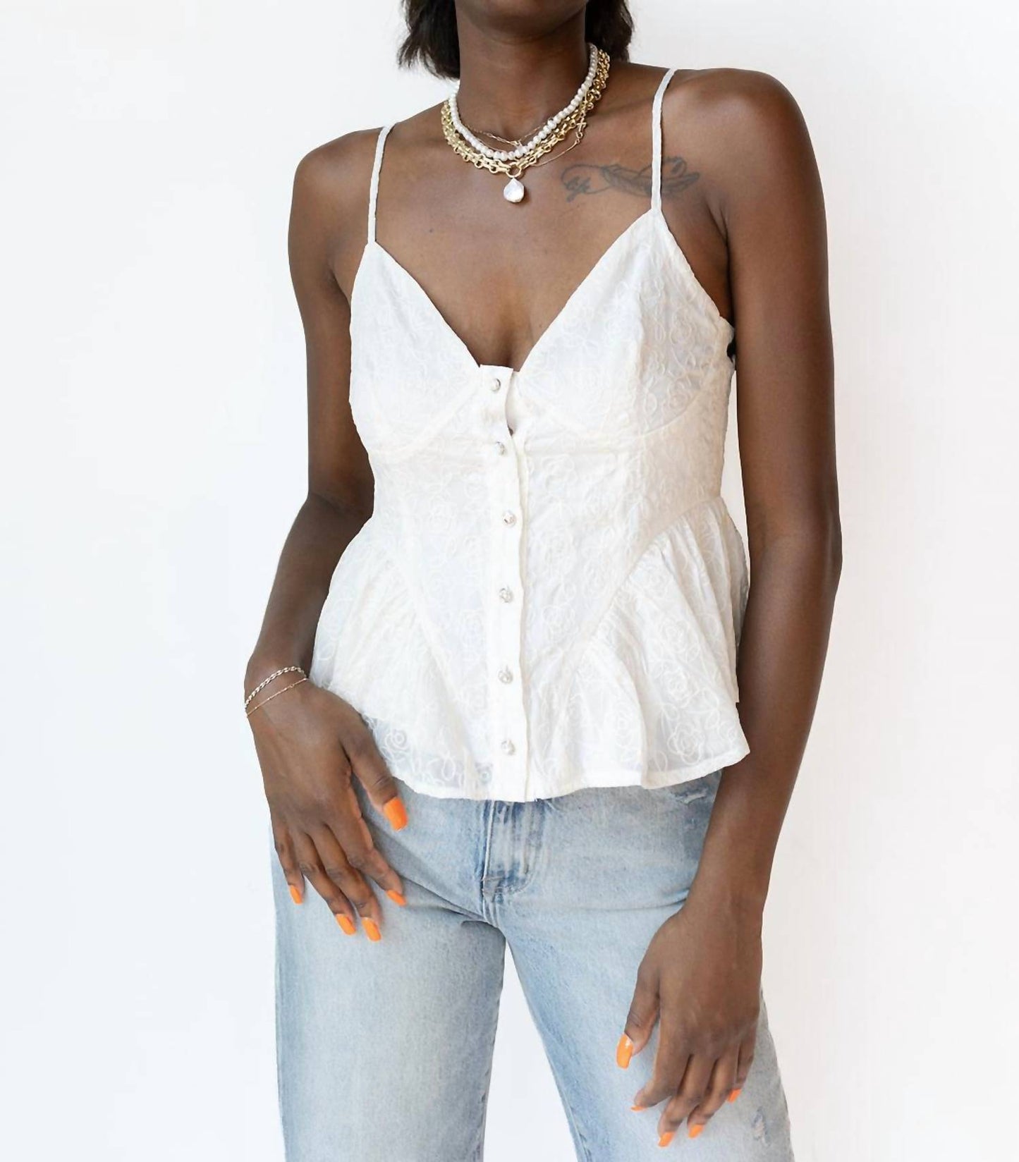 Astr - Emmy V-neck Top