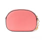 Michael Kors - Women's Jet Set Glam Leather Oval Crossbody Handbag Purse