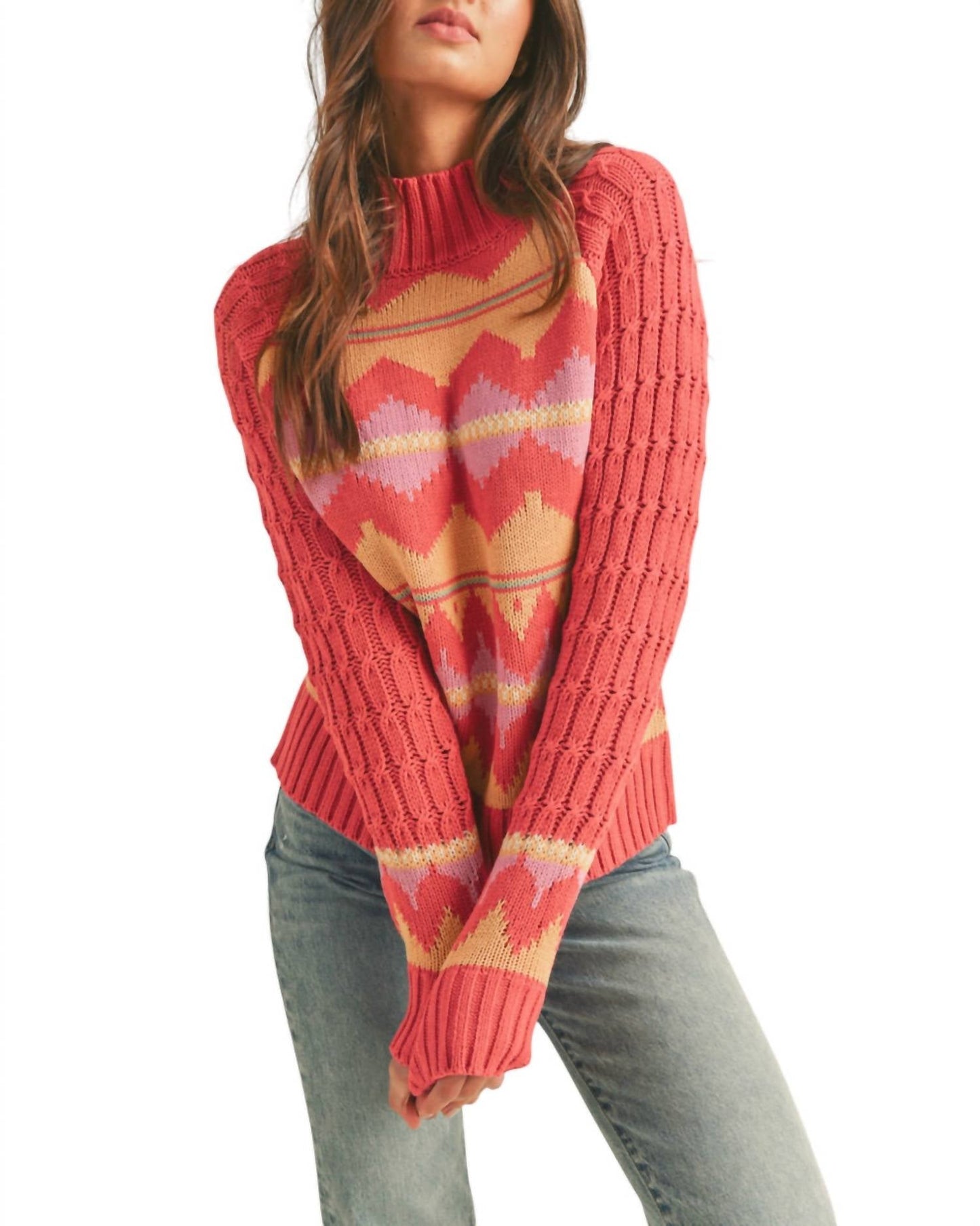 &Merci - Faire Isle Turtleneck Sweater