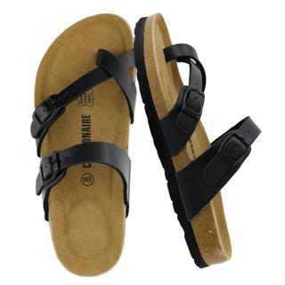 Cushionaire - Women's Luna Cork Footbed Sandals