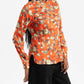 Ganni - Printed Satin Shirt