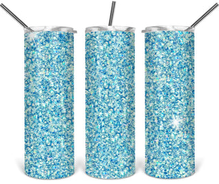 Donny Brooks Designs - Glitter Stainless Steel Double Wall Tumbler 20 Oz