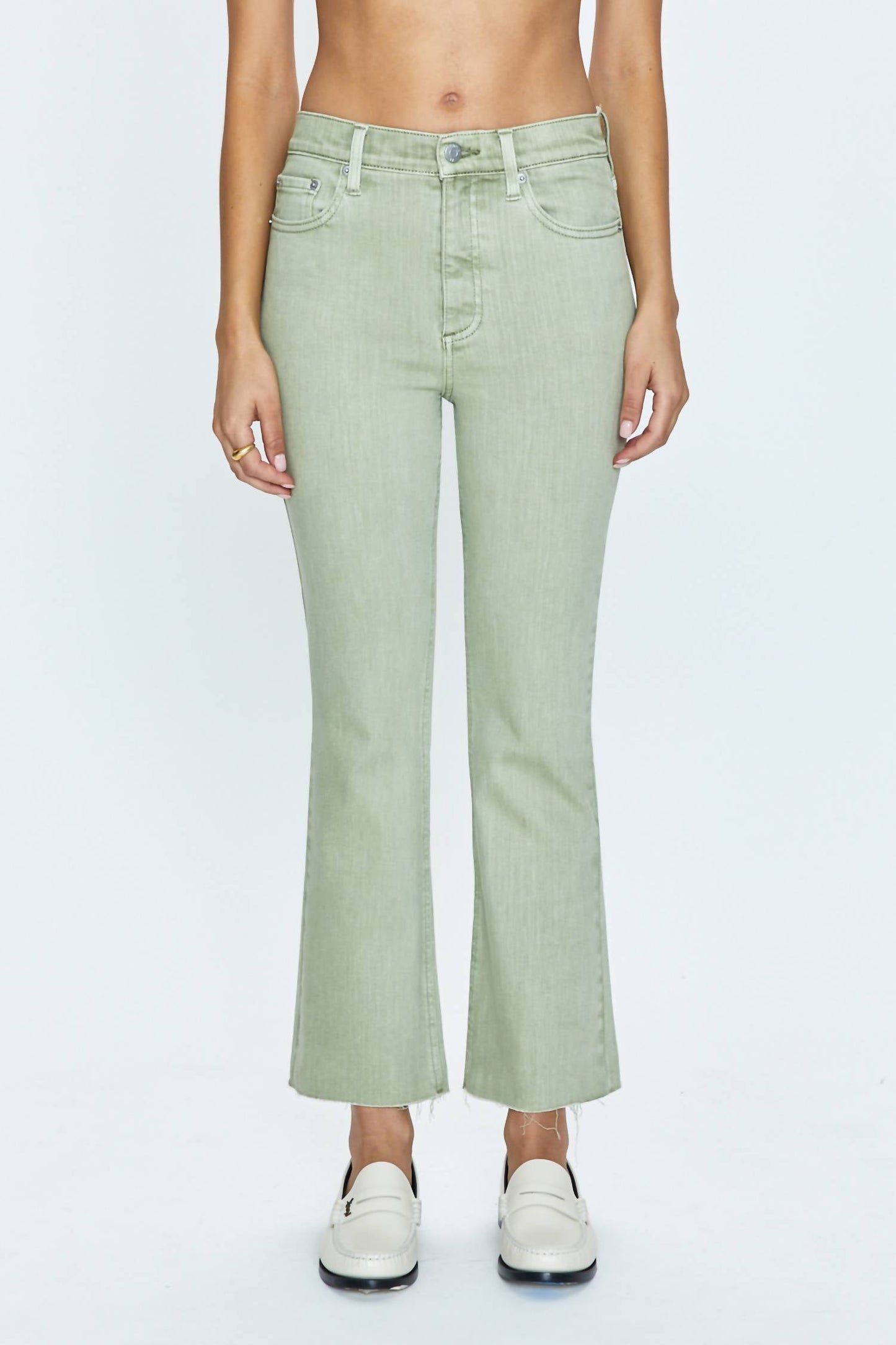 Pistola - Lennon High Rise Crop Boot Jean
