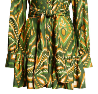 Farm Rio - Pineapple Ikat Mini Dress