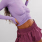 Free People - Tempo Ruched Long Sleeve Tee
