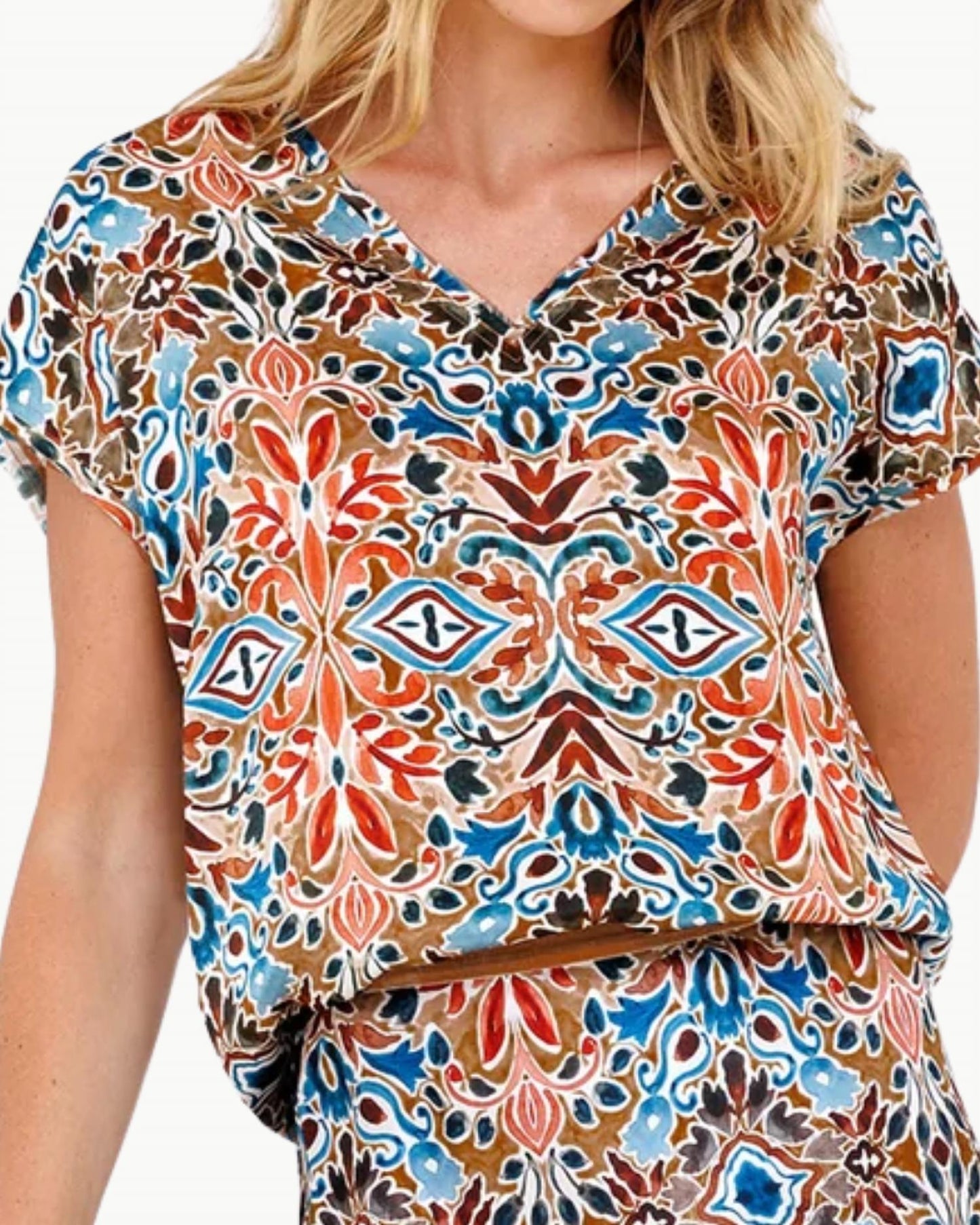 Go By Go Silk - Go Raw Revisited Top