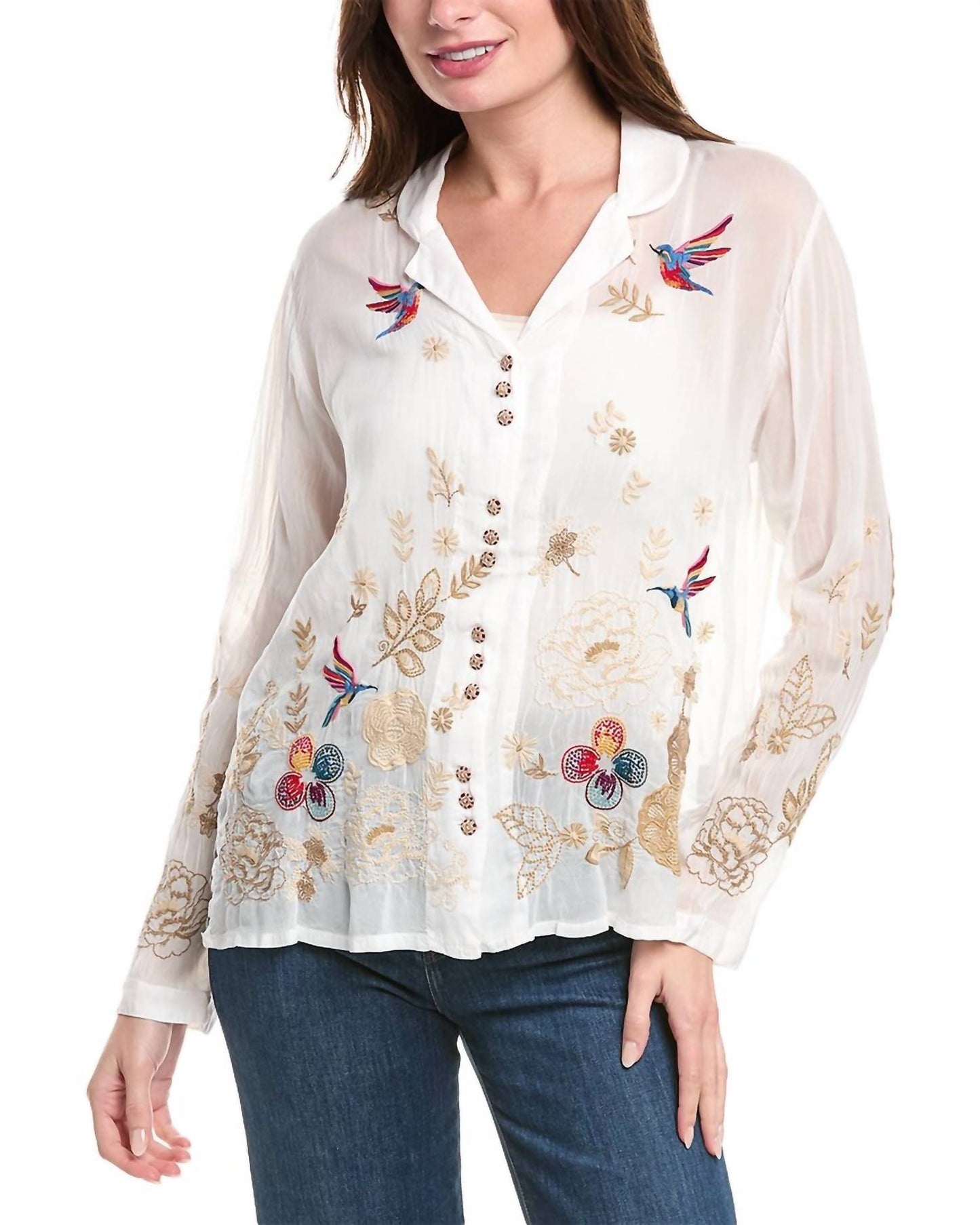 Johnny Was - Tokyo blossom blouse